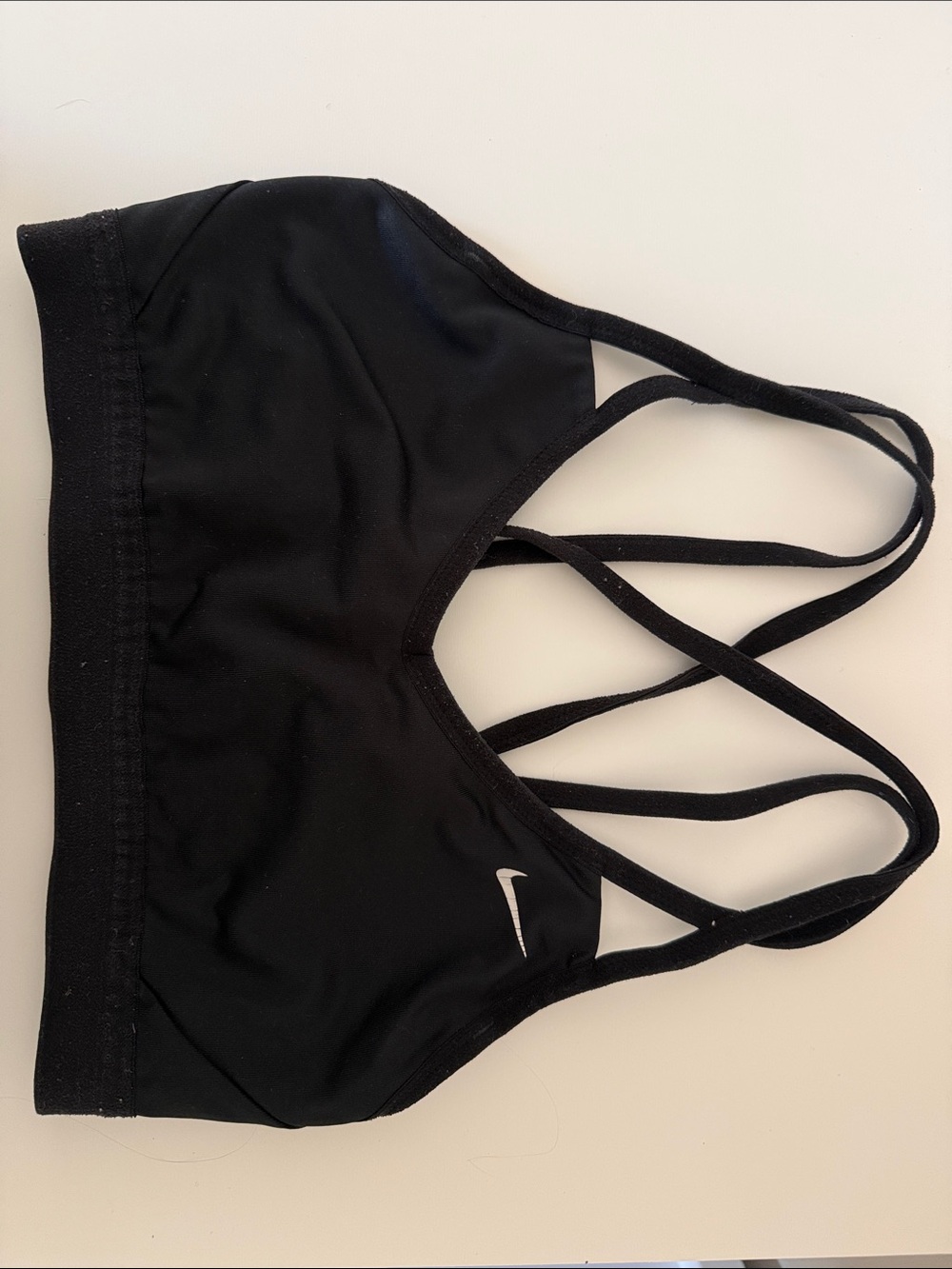 Nike Black Multi-Strap Sports Bra